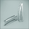 Loading Ramps, Arched Aluminum