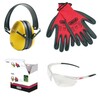 Garden Safety Kit (Gloves, Earmuff and Glasses)