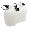 Combi Can for Fuel and Chain Oil, 6L + 3L