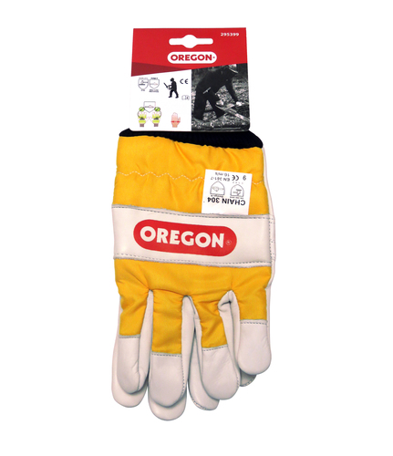 Oregon Forst Handschuhe Schnittschutz beidhändig gelb M-XL EN 381  Kettensäge