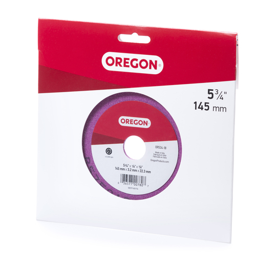 Oregon Grinding Wheel, 5 3/4" x 1/8", for Sharpening 3/8" Low Profile and 1/4" pitch saw chains