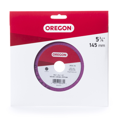 Oregon OR534-316A Grinding Wheel, 5-3/4" x 3/16"