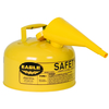 Fuel Can, Metal, Yellow, 2 Gal